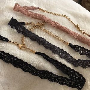Lace chokers